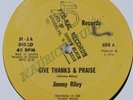 JIMMY RILEY Give Thanks & Praise 75 12