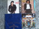 MICHAEL JACKSON - LP'S DANGEROUS + PROMO BAG - BAD - OFF THE WALL - PLUS GOLD CD