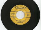 Rare 45 R&B/Doowop Old Town-1032 Solitaires 