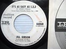 JILL GIBSON It's as Easy as 1 2 3 SURF / NORTHERN SOUL 45 White Label PROMO w88