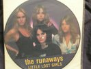 THE RUNAWAYS ORIGINAL U.S. RHINO PICTURE DISC LP LITTLE LOST GIRLS / SEALED NEW