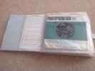 Vintage Vinyl 45rpm Carrier/Folder with 16 Collectable 45s inc The Beatles