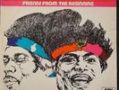 LITTLE RICHARD JIMI HENDRIX - FRIENDS FROM THE BEGINNING ORIG '72 FRENCH PRESS