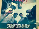 NWA N.W.A STRAIGHT OUTTA COMPTON ORIG' UK VINYL LP 80'S RAP HIP HOP GANGSTA
