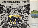 THIN LIZZY jailbreak 9102 008 early press uk vertigo spaceship 1976 LP PS EX/EX