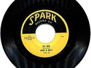 GENE & BILLY IT'S HOT / ZERLENE VG++ 1955 SPARK 120-45 BLUES, ROCK, DOO-WOP