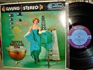 LISTEN RCA CAMDEN CAS-501 WITH BELLS ON SID BASS RARE SPACE AGE POP STEREO LP