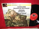 ASD 537 1ST COLOUR P/S STEREO UK BERLIOZ HAROLD IN ITALY MENUHIN PHIL ORCH DAVIS