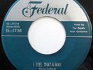 ROYALS 45 I feel that-a-way / Hello miss fine FEDERAL Doowop BB2569