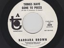 Barbara Brown - Things Have Gone To Pieces / There's A Look On Your Face (Soul
