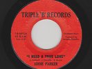 Eddie Parker - I Need A True Love / Crying Clown (Soul, 45)