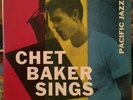 CHET BAKER Sings LP PACIFIC JAZZ 1222 rare original deep groove mono