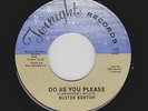 Buster Benton - Do As You Please / Catch Up With The World (Soul, 45)