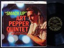 ART PEPPER QUINTET Smack Up LP CONTEMPORARY S7602 Orig US 1962 JAZZ DG STEREO