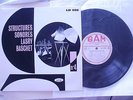 LASRY BASCHET STRUCTURES SONARES 10 INCH FRENCH AVANTE GARDE BAM