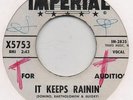 FATS DOMINO-IT KEEPS RAININ'(CLASSIC)-IMPERIAL-***WHITE DEMO***