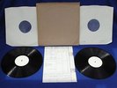 KATE BUSH LIONHEART 1st UK PRESS - 2 x SINGLE-SIDED TEST PRESS - RARE & COMPLETE