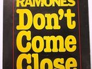 RaRe MONO STEREO PROMO RAMONES Don't Come Close 45 on SIRE with picture sleeve
