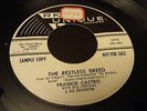 FRANKIE CASTRO - THE RESTLESS BREED - RARE SOUL POPCORN 45 ON UNIQUE NM PROMO