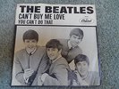 The Beatles Original 45 RPM Record + Rare Sleeve Can't Buy Me Love 5150 VG
