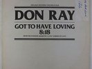 Don Ray - Got To Have Loving 12