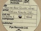 OLIVIA NEWTON-JOHN**TAKE ME HOME COUNTRY ROADS**ACETATE*LISTEN TO IT