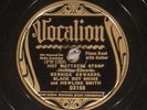 78 RPM   Bernice Edwards, Howling Wolf, BB Shine, Vocalion 03168, E/EE- Blues