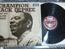CHAMPION JACK DUPREE AND HIS BLUES BAND FEAT.MICKEY BAKER  DECCA 1967 UK LP MINT