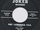 BILL FRIEL: FORT LAUDERDALE, U.S.A. / JOHNNY - KILLER INSTRUMENTAL - JOKER 1009