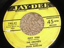 Obscure 1954 R&B 45 - DEAN BARLOW & CRICKETS 