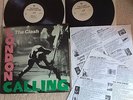 THE CLASH London Calling 1979 UK DOUBLE LP+ 2 INSERTS  EXCELLENT CONDITION ORIG