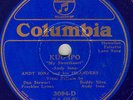 148e.  Andy Iona - Kuu Ipo & Naughty Hula Eles - Columbia Blue Wax 3094-D