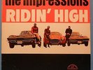 THE IMPRESSIONS RIDIN' HIGH ABC-545 VINYL LP 1966 MONO CURTIS MAYFIELD VG++