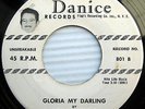 NEW YORKER'S 5 Doo Wop 45 GLORIA MY DARLING DANICE Records 801