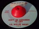 RARE NEW ORLEANS SOUL 45 LIL WILLIE WEST 