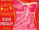 ELVIS PRESLEY • LOVE ME TENDER •  1956 BELGIUM EP RCA 4500   BLUE LABEL