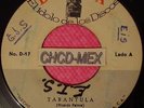 NICARAGUA 45 LATIN PSYCH ROCK GO-GO ?LOS ROCKETS? TARANTULA SELLO DISCOSA RARE