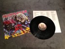 IRON MAIDEN Number Of The Beast Lyrics 1982 EMI Original