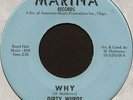 DIRTY WURDS why / takin' my blues away on Marina original1966 rare garage / punk