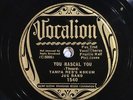 78 RPM --  Tampa Red's Hokum Jug Band, Vocalion 1540, E / V+ Blues / Jazz