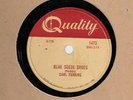 CARL PERKINS  BLUE SUEDE SHOES  78  RECORD