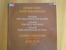 BASF first german red label Grieg Rheinberger cello sonatas LUDWIG HOELSCHER