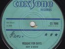 Reggae 45 - Roy & Enid/Sound Dimensions - Reggae For Days - Coxsone - mp3