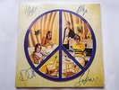 PEACE - HAPPY PEOPLE - DELUXE DOUBLE BLUE & YELLOW VINYL - FULLY SIGNED