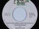 Latin Disco Soul 45 GEORGE MORIN & MOMENTOUS Sigue Bailando OMEGA VG+ HEAR