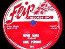 Flip 501 78 rpm  Carl Perkins  