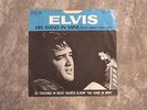 ELVIS PRESLEY - HIS HAND IN MINE/HOW GREAT THOU ART - PICTURE SLEEVE - 74-0130