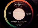 Rare 1963 Beatles VJ 498 Please Please Me, Ask Me Why 45 RPM Vee Jay Record