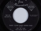 Funk Breaks 45 MR. BO & BLUES BOYS Baby Your Hair Looks Bad DIAMOND JIM HEAR