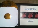 Alkaline Trio Goddamnit Vinyl LP Gold W/ Black Smoke AFI Rise Against Against Me